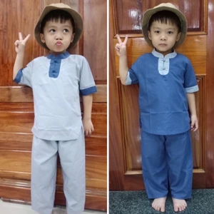 3Nút Bé Trai #Đồ Lam Đi Chùa # Top