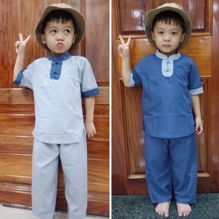 3Nút Bé Trai #Đồ Lam Đi Chùa # Top