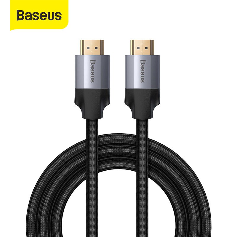 Cáp Baseus Chuyển Đổi Dữ Liệu Âm Thanh Và Video 4k Hd Cho Màn Hình Tiện Dụng