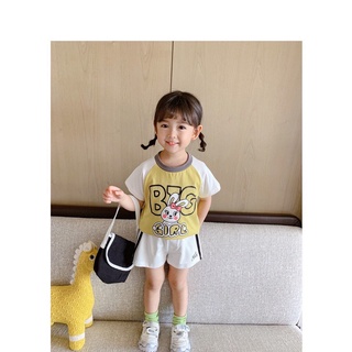 AT19-[tomnaukid] Áo thun cộc tay bé gái vải cotton siêu đáng yêu - Size 9-28Kg