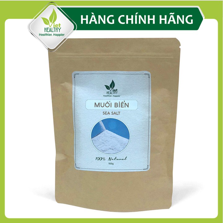 Muối biển sạch tinh khiết VietHealthy 500gr
