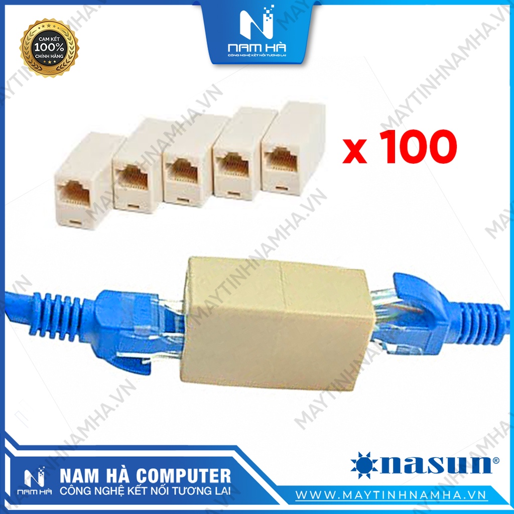 Combo 100 đầu nối dây mạng đứt RJ45 / đầu nối cáp mạng đứt RJ45 ...