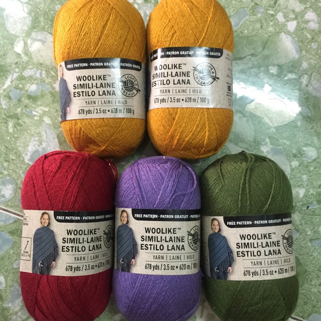 Thanh lý len sợi Woolike SimiliLaine Estilo Lana Shopee Việt Nam