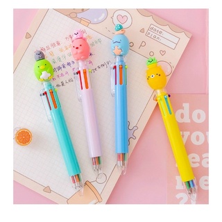 Bút 6 ngòi đầu cute