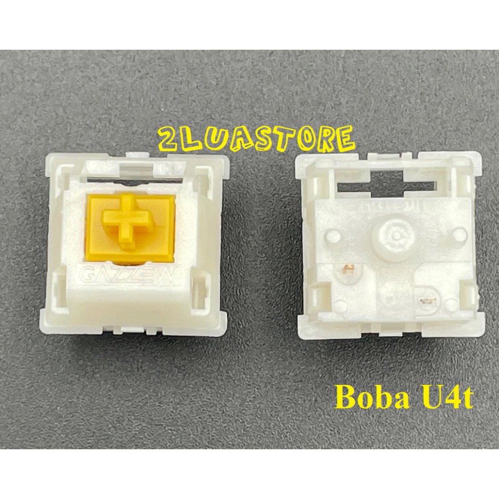 Switch Gazzew Boba U4T Thocky cho bàn phím cơ Tactile Shopee Việt Nam