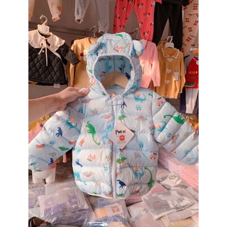 Áo Phao Trẻ Em Áo Khoác Trẻ Em Áo Khoác Cho Bé Áo Lông Cừu Siêu Nhẹ Áo Khoác Cho Bé Trai Bé Gái Size từ 10-22kg