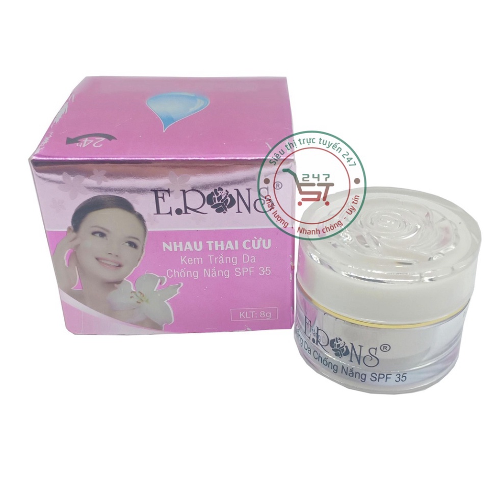Kem dưỡng Trắng da mặt Chống nắng Giữ ẩm Ngừa lão hóa ERons 6.8g (Hồng)