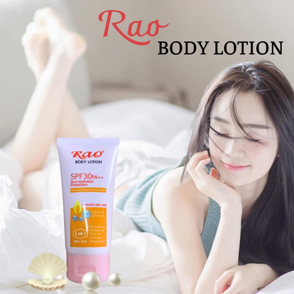 Dưỡng thể trắng da BODY LOTION SPF 30/PA++ RAO 150ml