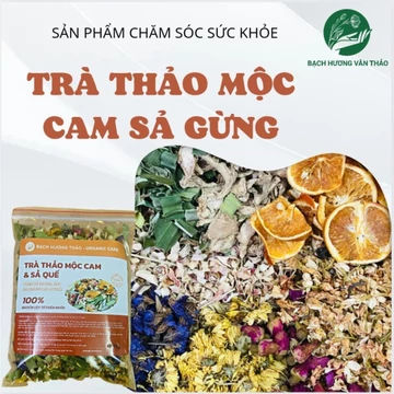 sỉ 1KG, 2KG trà cam sả gừng hoa quả thảo mộc/ TRÀ SÂM BÍ ĐAO/ TRÀ GẠO LỨT ĐẬU ĐEN, BẠCH HƯƠNG VÂN THẢO