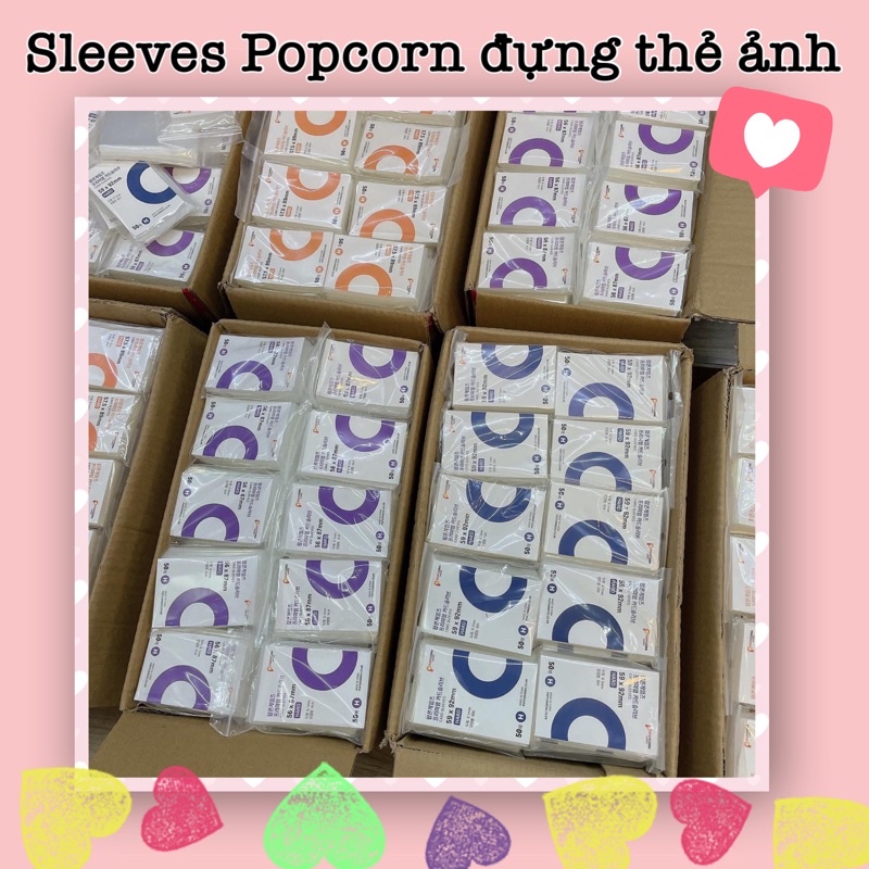 Sleeves đựng ảnh Popcorn Hàn Quốc chính hãng | Shopee Việt Nam