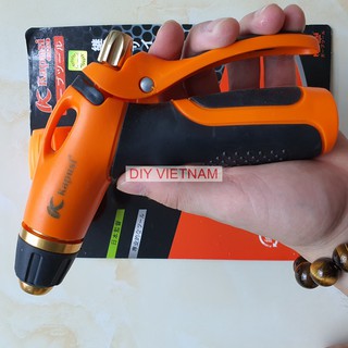 Vòi xịt rủa áp lực cao 1 tia hãng KAPUSI Nhật Bản cao cấp, kèm đầu nối vòi nước, Bảo hành 12 tháng