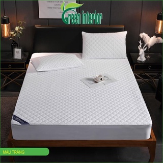 GA CHỐNG THẤM COTTON THOÁNG MÁT KHÁNG KHUẨN LOẠI TỐT GREEN FURNI ĐƠN SẮC - VÀNG -TRẮNG -XÁM - XANH DƯƠNG