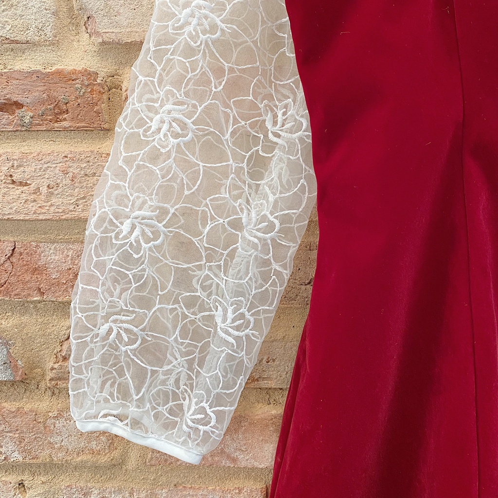 SET ĐẦM DÂY KÈM ÁO HOA HAI MÀU XINH XẮN - KILY DRESS