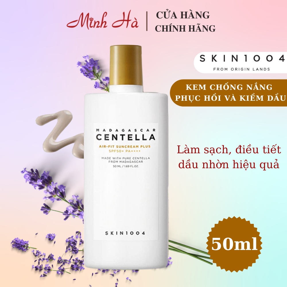 Ảnh Kem chống nắng Skin1004 Madagascar Air Fit Suncream SPF50+ PA++++ 50ml phục hồi, làm dịu bảo vệ da khỏi tia UV hiệu quả 3