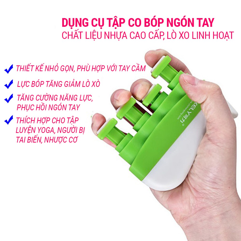 Ảnh Kìm bóp tay, tập cơ tay, dụng cụ tập cơ tay, tập gym điều chỉnh lực SPORTY YGW31 2
