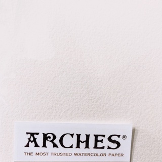Giấy vẽ màu nước ARCHES 300gsm vân Hotpressed / Coldressed