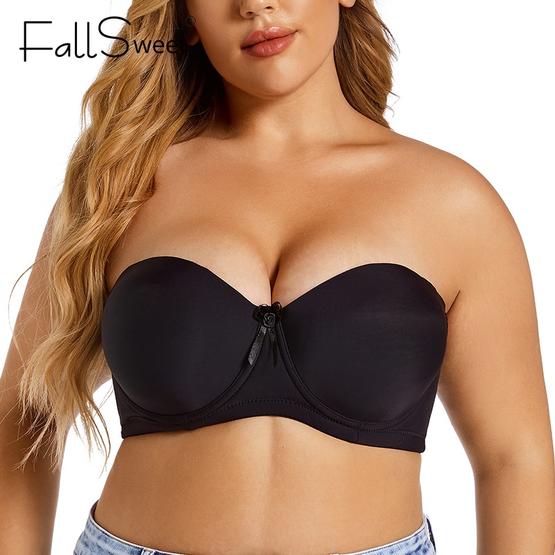 Áo ngực FallSweet vô hình cup E F nâng ngực không dây liền mạch chống trượt thời trang dành cho nữ