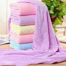 SÉT 3 Khăn Tắm Xuất Nhật Hình Gấu Khổ Rộng Siêu Mềm Mịn (70x140cm)