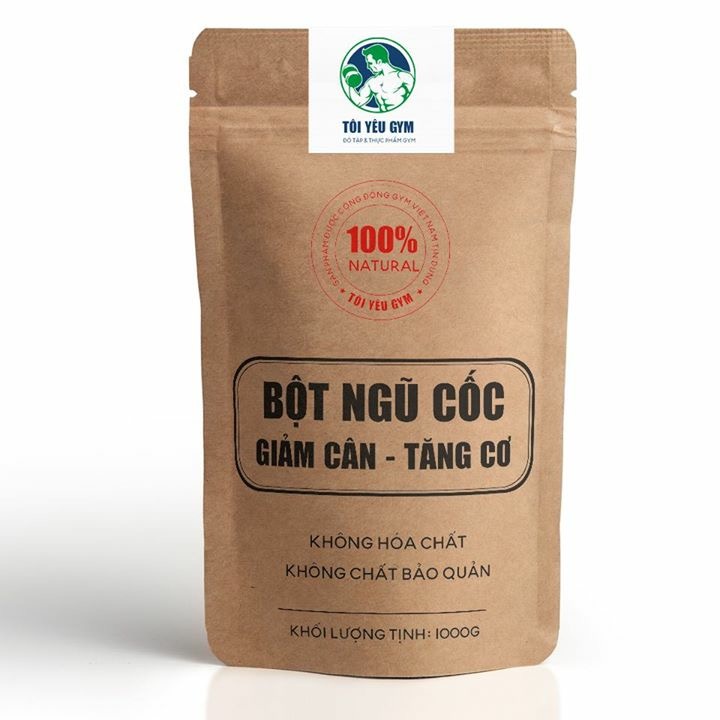 Bột Ngũ Cốc Đậu Dinh Dưỡng 1kg – Protein Thực Vật Cho Gym, Yoga, Ăn Kiêng Healthy