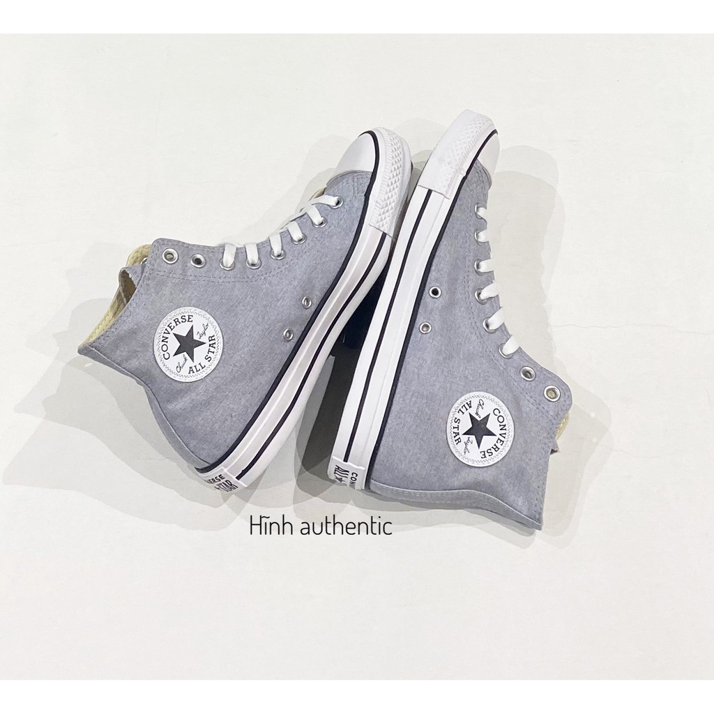 Converse chuck 2 2025 xám cổ cao