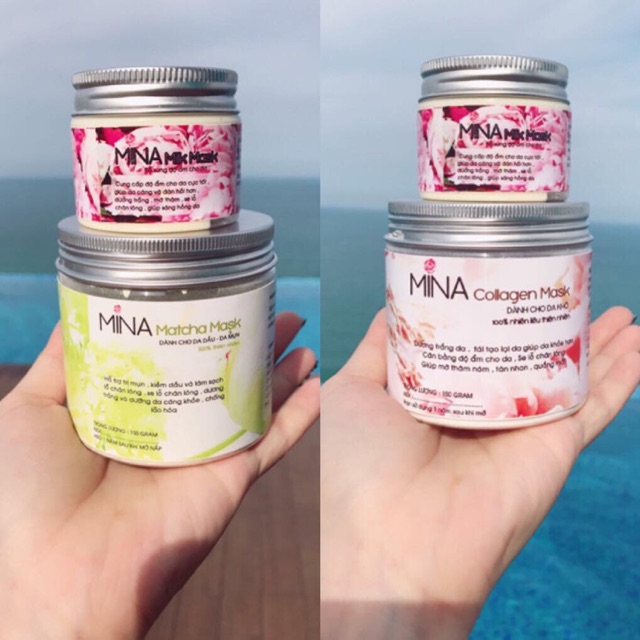 MINA MATCHA và MINA COLLAGEN MASK Shopee Việt Nam