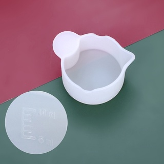 Cốc/ que khuấy bằng silicon trong suốt dùng đúc đồ trang sức diy