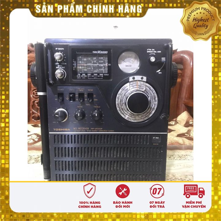 Toshiba RP-2000F （Radio 5 BAND Toshiba RP-2000F Made in