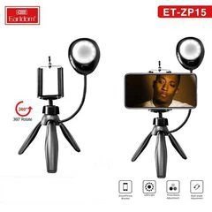gậy tự sướng Tripod Kèm Đèn LED chống rung Hỗ Trợ Selfie Earldom ZP-15-hàng cính hãng-bảo hành 12 tháng