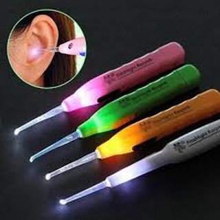 Cây lấy ráy tai cho bé có đèn LED - Dụng cụ lấy ráy tai có đèn kèm hộp đựng