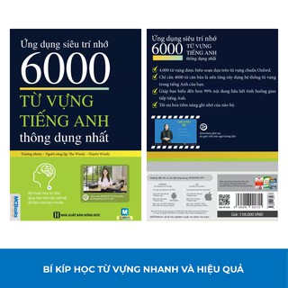Sách - Ứng Dụng Siêu Trí Nhớ 6000 Từ Vựng Tiếng Anh Thông Dụng Nhất