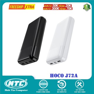 Pin Dự Phòng Hoco J72A Easy travel 20000mAh 2 cổng Input/Output max 2A