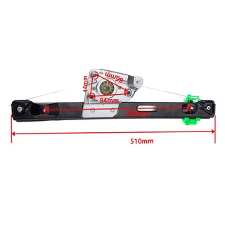 Bộ điều chỉnh cửa sổ bên phải hành khách phía sau Động cơ W / O cho - E90 E91 3 Series -Glass Lifter 51357140590