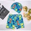 - SET QUẦN BƠI BÉ TRAI KÈM NÓN (hình mẫu thật )
