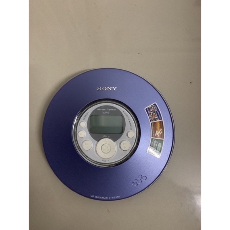 Sony D-NE319 MP3/ATRAC CD Walkman (Blue)