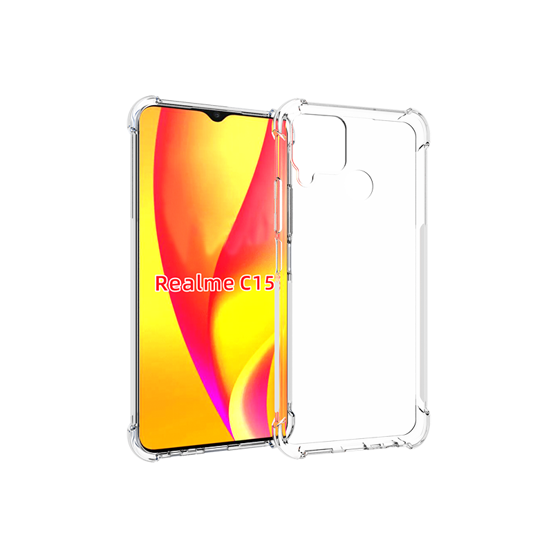 Ốp Lưng TPU Cho OPPO Realme C15 C12 C11 Ốp Lưng Chống Sốc Cho Realme C17 7 6 5 PRO Ốp Điện Thoại TPU Trong Suốt Vỏ Silicon