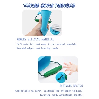 Đồ Chơi Xô Đựng Nước Bằng silicone Nhiều Màu Đa Năng Dành Cho Trẻ Em
