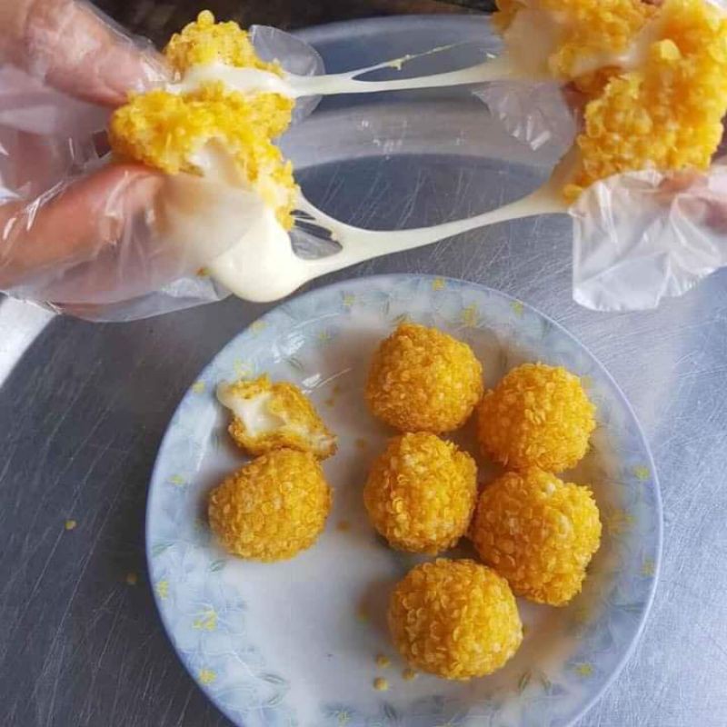 Khay 500g Phô mai Viên Béo, Giòn (35 viên)