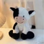 JUNYUE88US Bò Sang Trọng Đồ Chơi 22 / 30cm Động Vật Dễ Thương Sang Trọng Đồ Chơi Trang Trí Nhà Bò Mềm Cho Trẻ Em Bé Trai Bé Gái Sữa Bò Búp Bê