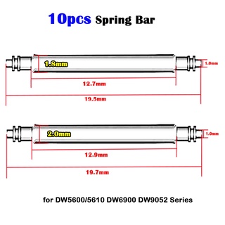Thanh Nối Lò Xo Bằng Thép Không Gỉ Đường Kính 2mm Cho DW5600 DW5610 DW6900 16.5mm * 2mm 16.3mm * 1.8mm