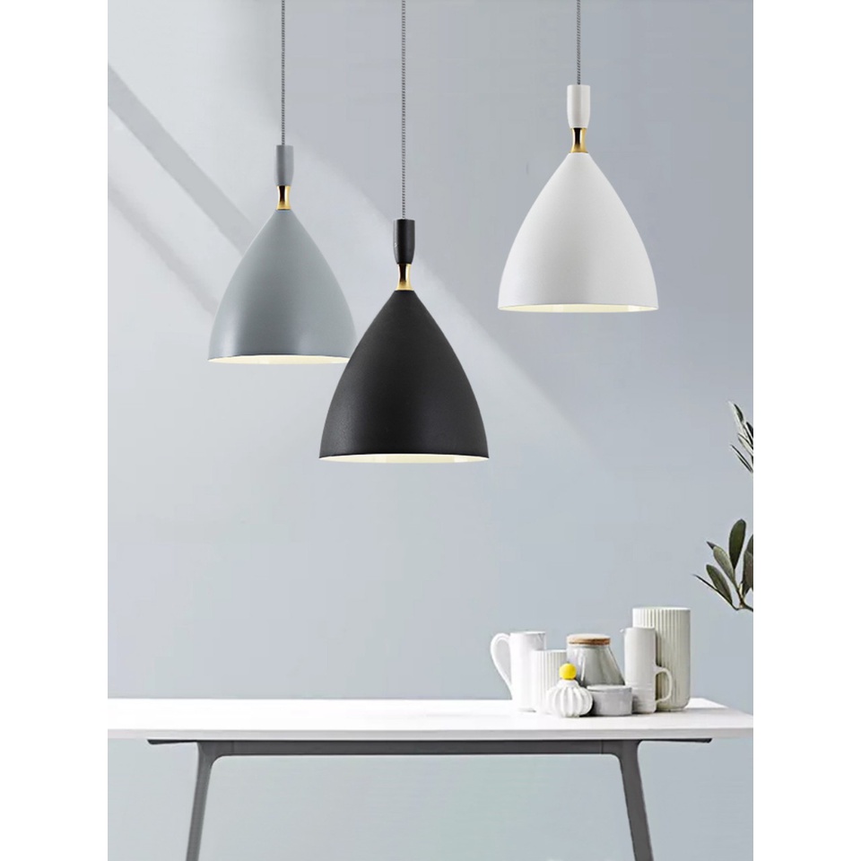 Ảnh Đèn thả Xi Mạ Đồng SuperVilighting, mã THAXIMADONG-D160, Sử dụng  bóng đui E27, Kích thước D160 mmx H220 BH 24 tháng. 2