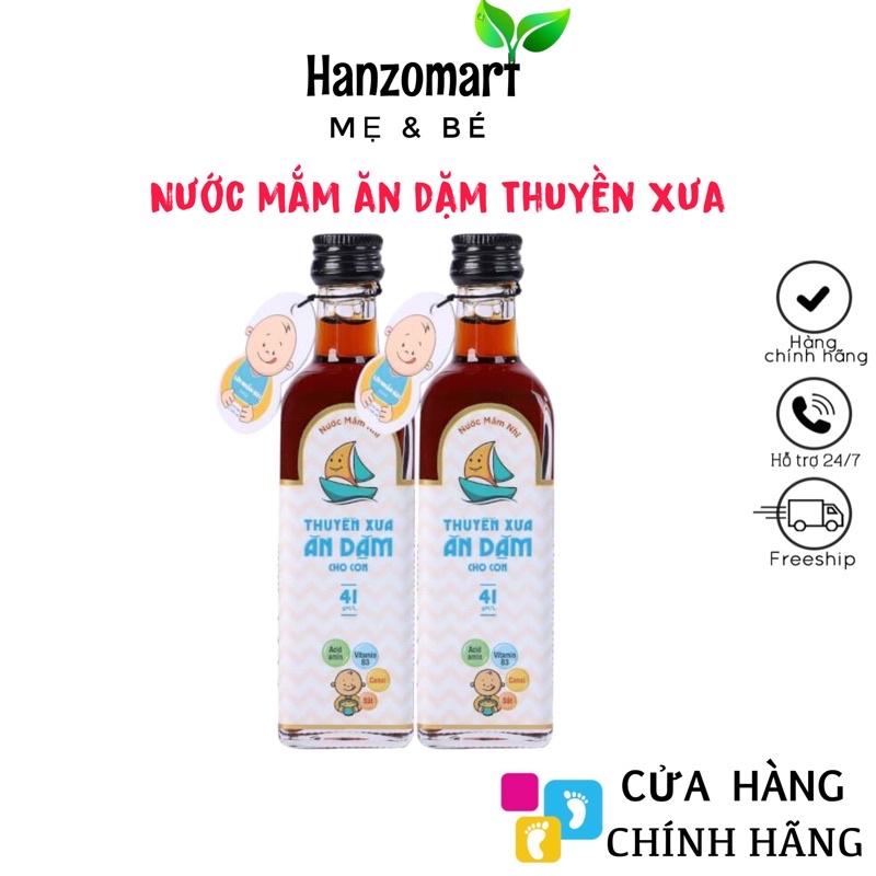 Nước mắm ăn dặm ch bé Thuyền Xưa - hanzo2009