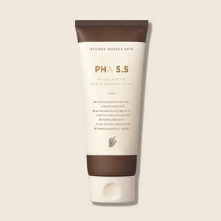 Sữa rửa mặt Wonder Bath PHA 5.5 tạo bọt dịu nhẹ - phù hợp ngay cả da nhạy cảm 130ml