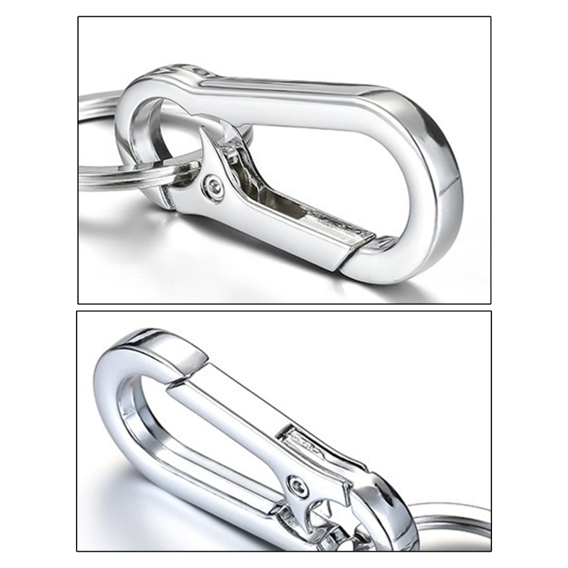 Outdoor Camping Rock Climbing Keychain Quick Release Ring Single Ring