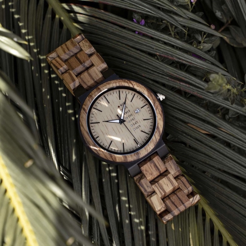 Đồng hồ đeo tay nam vỏ gỗ WoodWatch GO26