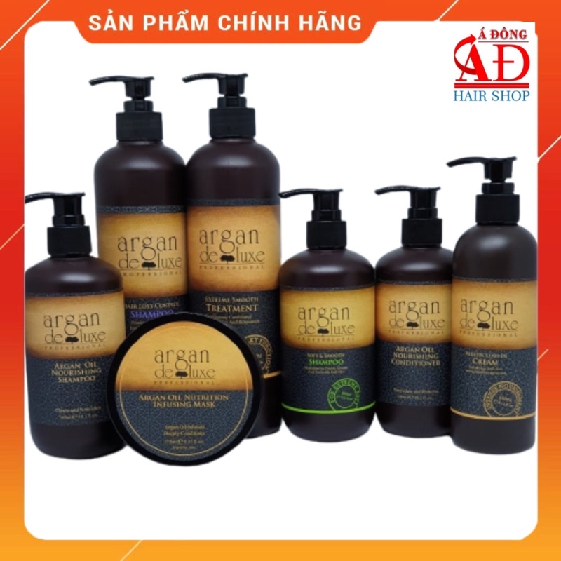 DẦU XẢ ARGAN DELUXE PHỤC HỒI, DƯỠNG ẨM SIÊU MƯỢT TÓC CANADA 500