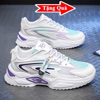 Giày Thể Thao Nam Mẫu Mới , Giày Sneaker Nam Tăng Chiều Cao  - Phong Cách Trẻ Trung