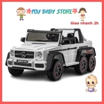 Xe ô tô điện G63 6 bánh cho bé xe ô tô điện trẻ em 2 chân ga điều khiển từ xa chịu tải trọng lên tới 90kg — ảnh 1