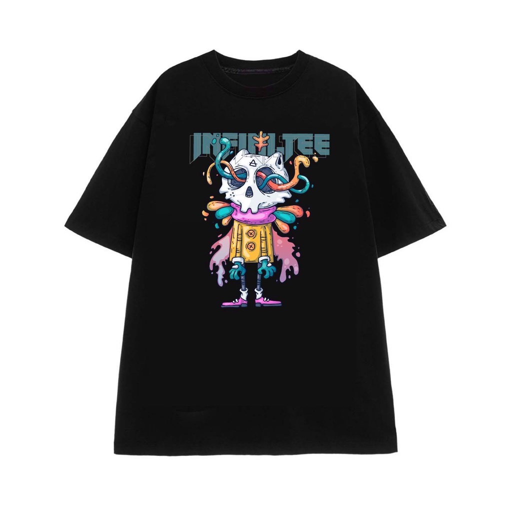 Áo thun INFINITEE Fni0159, Thun 100% Cotton - form rộng Unisex.