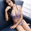 dưới 75kg - BK051 Hinh thật Bộ lót ren cột dây - Set ren xuyên thấu gợi cảm - KELLYWANG