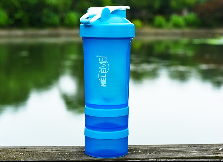 Mô tả Bình Nước Thể Thao Bảo Hành 12 Tháng Chai Nước Tập Gym Thân Tháo Rời Chất Liệu Nhựa An Toàn Cleacco BORO SPORT - 11